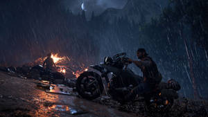 Days Gone Deacon Riding Motorcycle Wallpaper
