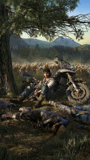 Days Gone Resting Deacon Wallpaper