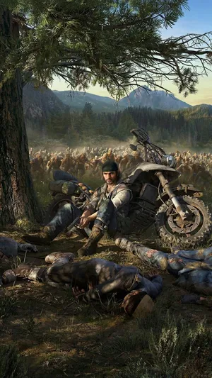 Days Gone Resting Deacon Wallpaper