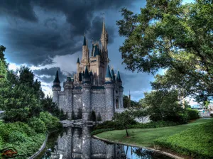 Daytime Cinderella Castle Wallpaper 014 – Atdisneyagain Wallpaper