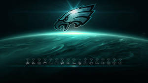 Dazzling Philadelphia Eagles Logo Wallpaper