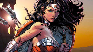 Dc Comics Superhero Character Wonder Woman Wallpaper