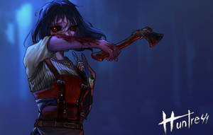 Dead By Daylight Huntress Anime Wallpaper