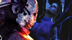 Dead By Daylight The Trapper With Girl Wallpaper