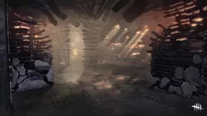 Dead By Daylight Wooden Cabin Ruins Wallpaper