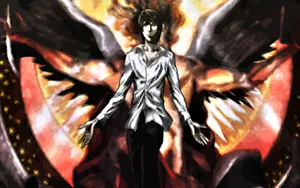 Death Note Light Yagami As Kira Wallpaper