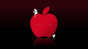 Death Note Red Apple Cover Wallpaper