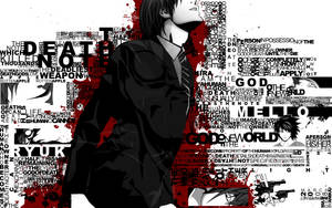 Death Note Words Background Wallpaper