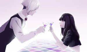 Death Parade Decim And Chiyuki Wallpaper