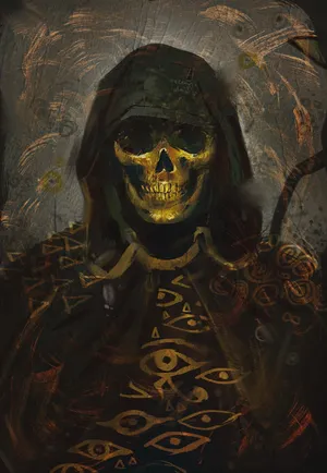 Death Stranding Phone Skeleton Wallpaper