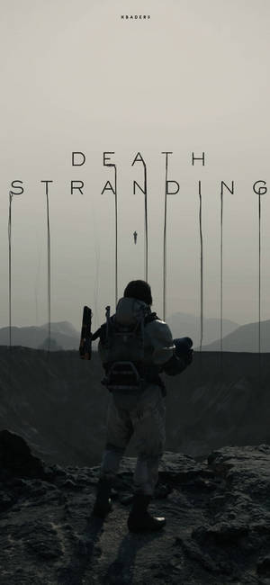 Death Stranding Sam Back View Iphone Wallpaper