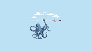 Deceiving Octopus Wallpaper