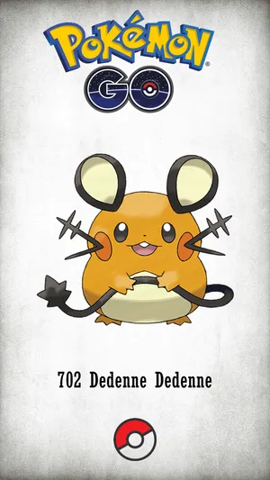 Dedenne Pokemon Go Logo Wallpaper
