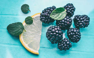 Deep Maroon Color Boysenberry Wallpaper