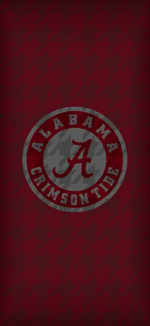 Deep Red Alabama Football Iphone Wallpaper