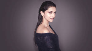 Deepika Padukone Wet Look Hairstyle Wallpaper