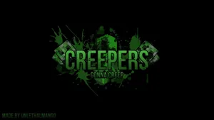 Default Creeper Skin In Minecraft Wallpaper