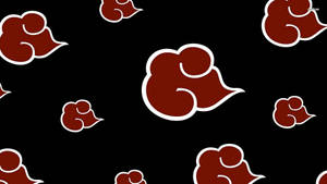 Deformed Akatsuki Cloud Iphone Wallpaper