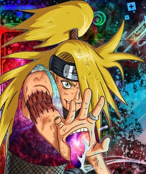 Deidara Dope Naruto Shippuden Anime Digital Illustration Wallpaper