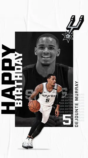 Dejounte Murray Fan Art Wallpaper
