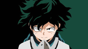 Deku Pfp Dark Green Aesthetic Wallpaper