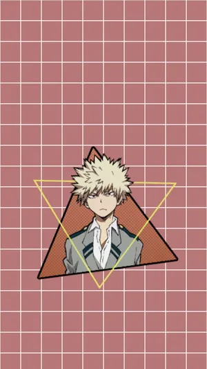Deku's Childhood Friend Bakugou Wallpaper