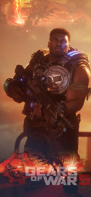 Del Walker Gears 5 Iphone Wallpaper