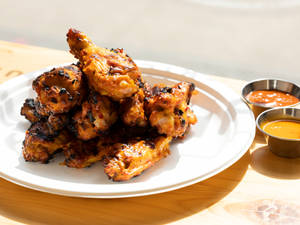 Delectable Peri Peri Chicken Wings Wallpaper