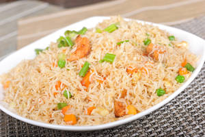 Delectable Restaurant-style Fried Rice Wallpaper