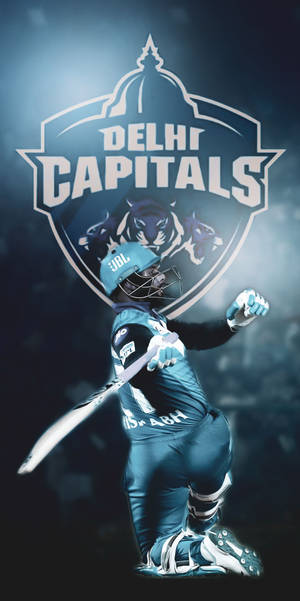 Delhi Capitals Player 17 Wallpaper