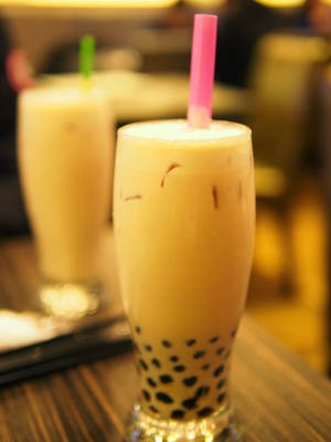 Delicious Bubble Tea Wallpaper