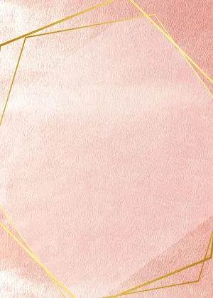 Delight In The Beauty Of The Radiant Pink And Gold Wallpaper
