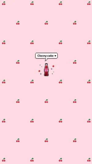 Delight In The Juicy Beauty Of The Cherry Aesthetic Wallpaper