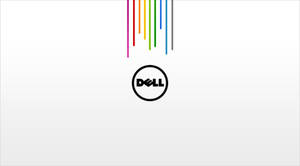Dell Logo And Rainbow Wallpaper