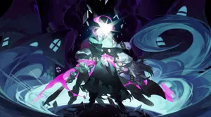 Deltarune Characters Tornado Wallpaper