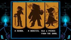 Deltarune Human Monster Prince Wallpaper