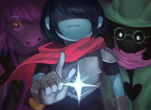 Deltarune Kris Star Wallpaper