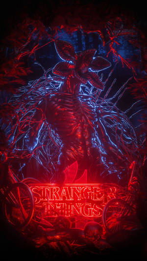 Demogorgon From Stranger Things Phone Wallpaper