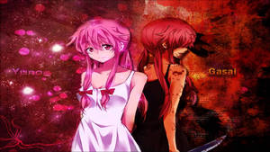 Demonic Angel In Future Diary Wallpaper