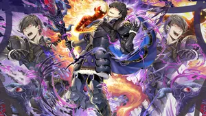 Demonic Berkut Fire Emblem Wallpaper
