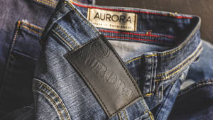 Denim Blue Aurora Jeans Apparel Wallpaper