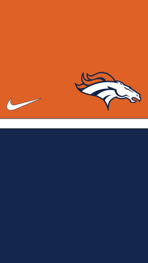 Denver Broncos Blue Orange Iphone Wallpaper