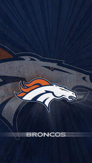 Denver Broncos Cool Logo Iphone Wallpaper