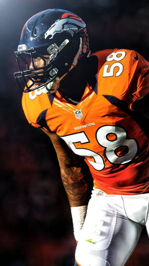 Denver Broncos Football Player Iphone Wallpaper