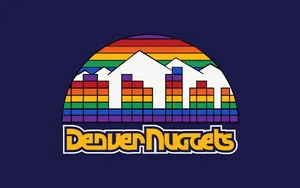 Denver Nuggets Vintage Logo Wallpaper
