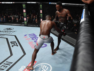 Derek Brunson High Kick Wallpaper