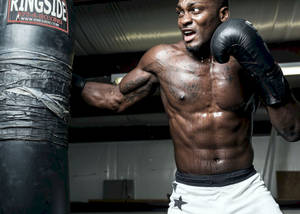 Derek Brunson Training Wallpaper