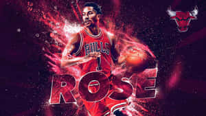 Derrick Rose In Action Wallpaper