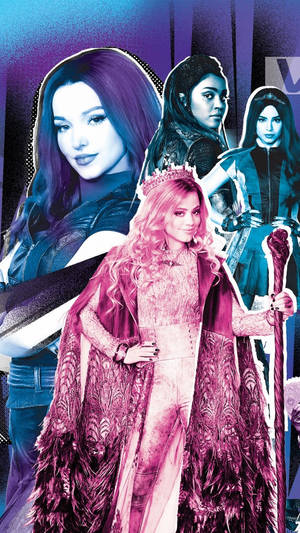 Descendants 3 Female Characters Wallpaper