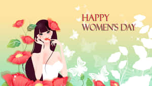 Design Happy Womens Day Wallpaper